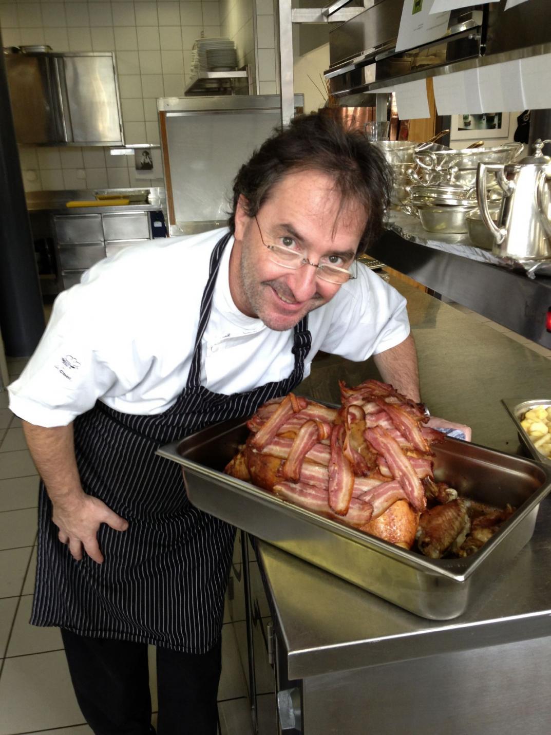 Werni Tobler mit dem perfekten Turkey