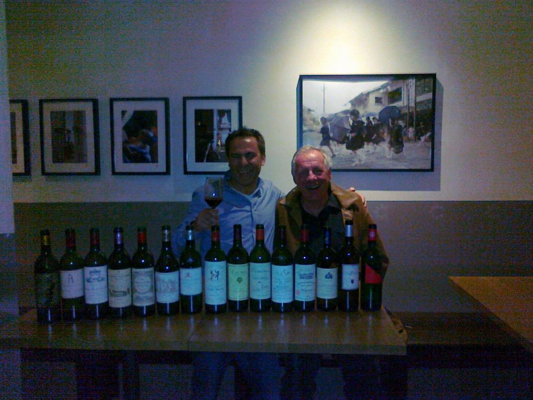 Empty bottles - happy faces