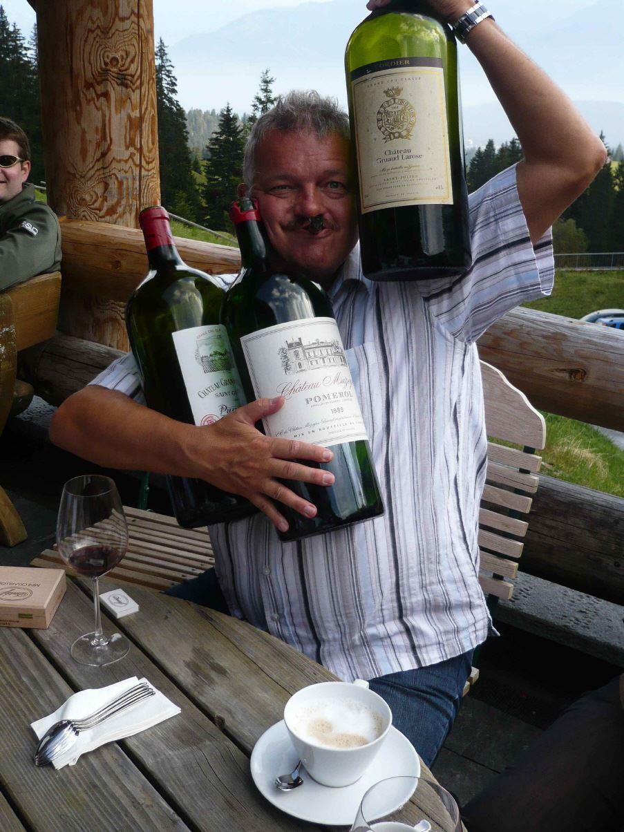 Big Boss René mit Big Bottles