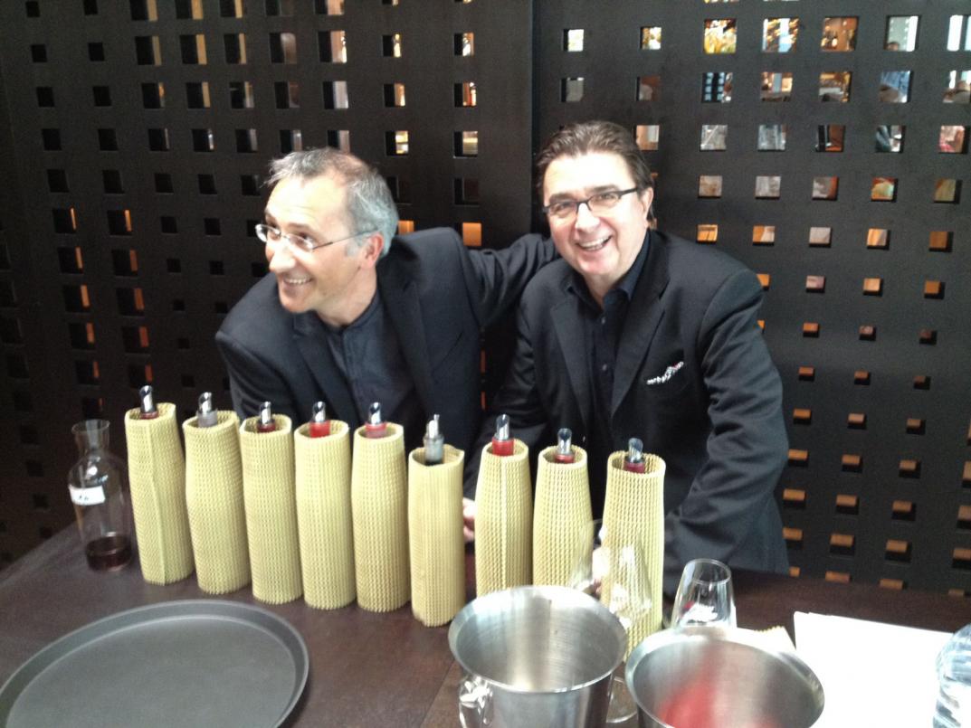 Eugen Haefliger(rechts) und Baschi Schwander