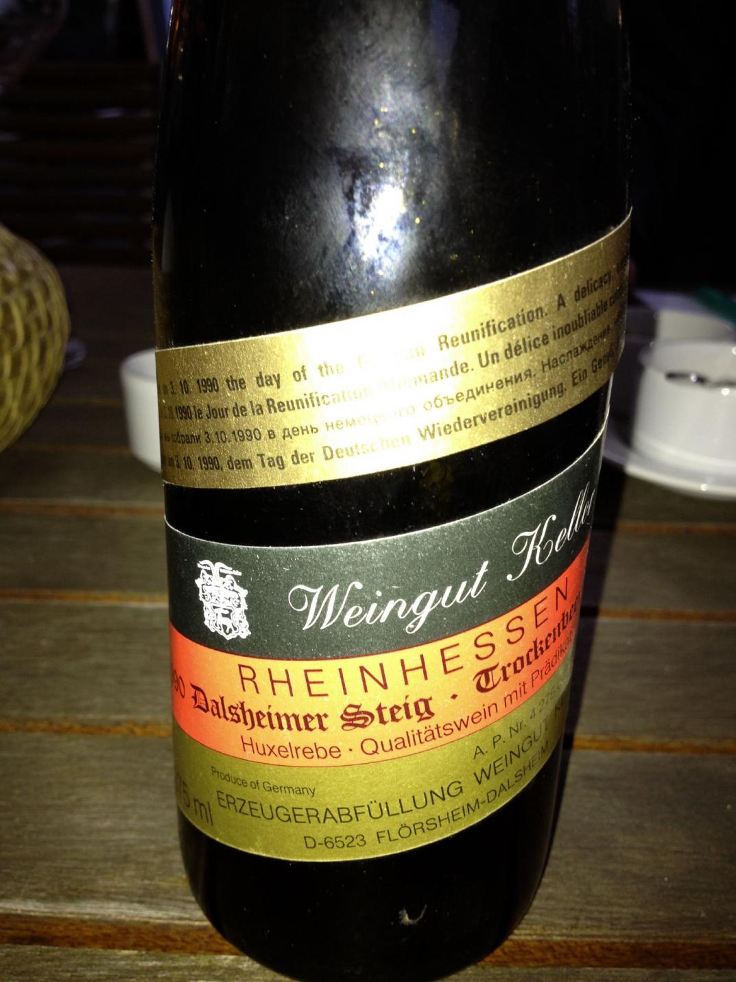 Huxelrebe in Perfektion - der Vereinigungswein