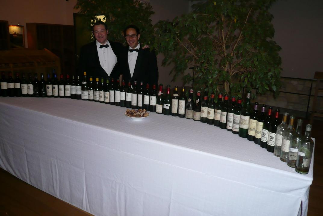 Weinprofis Josef Schreiblehner und Andreas Wachter