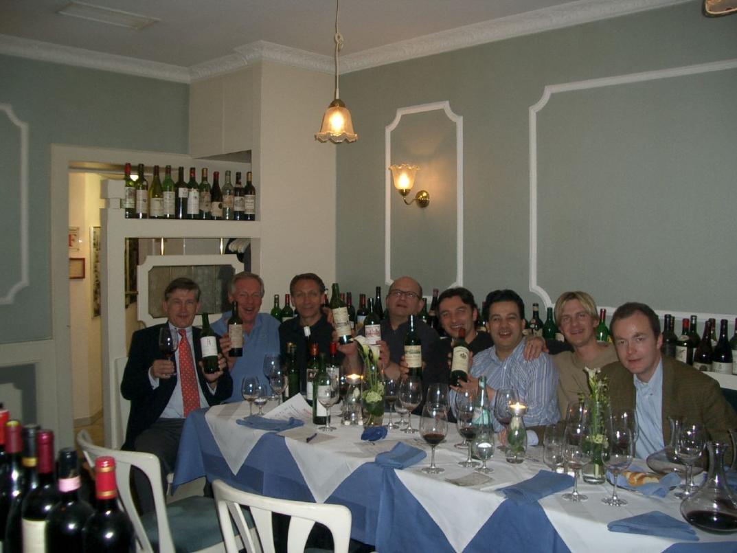 Die fröhliche Runde am Ende der Probe