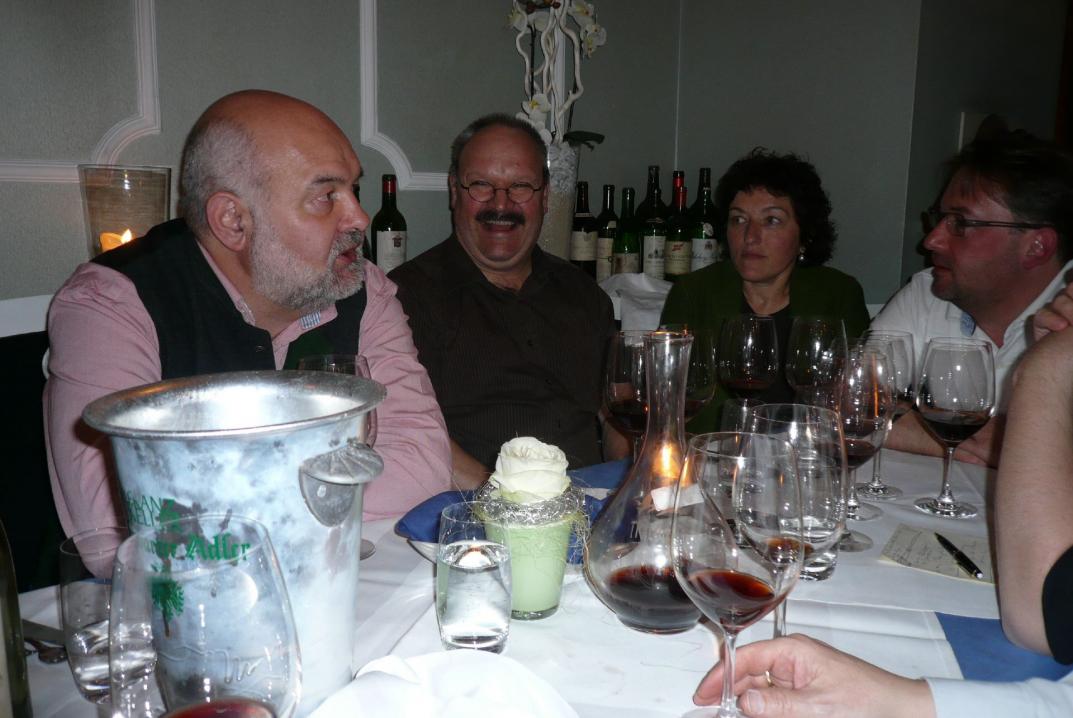 Gute Weine machen nur mit guten Freunden Spaß