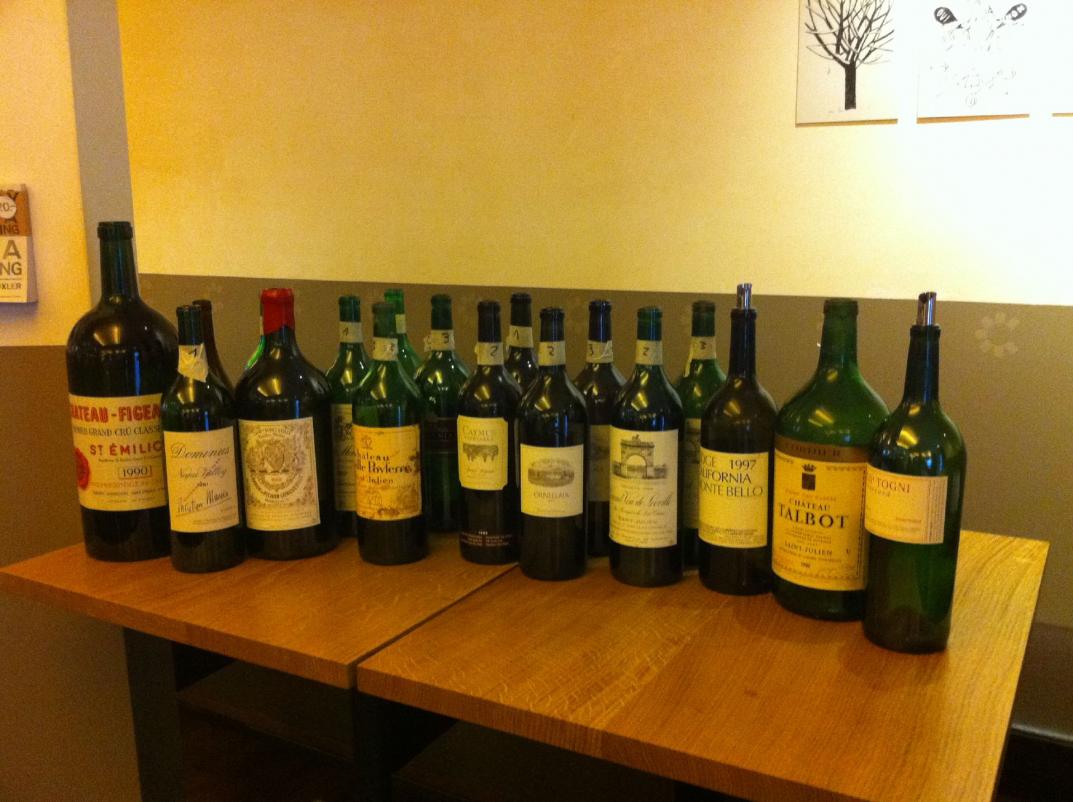 Grosse Weine aus grossen Flaschen