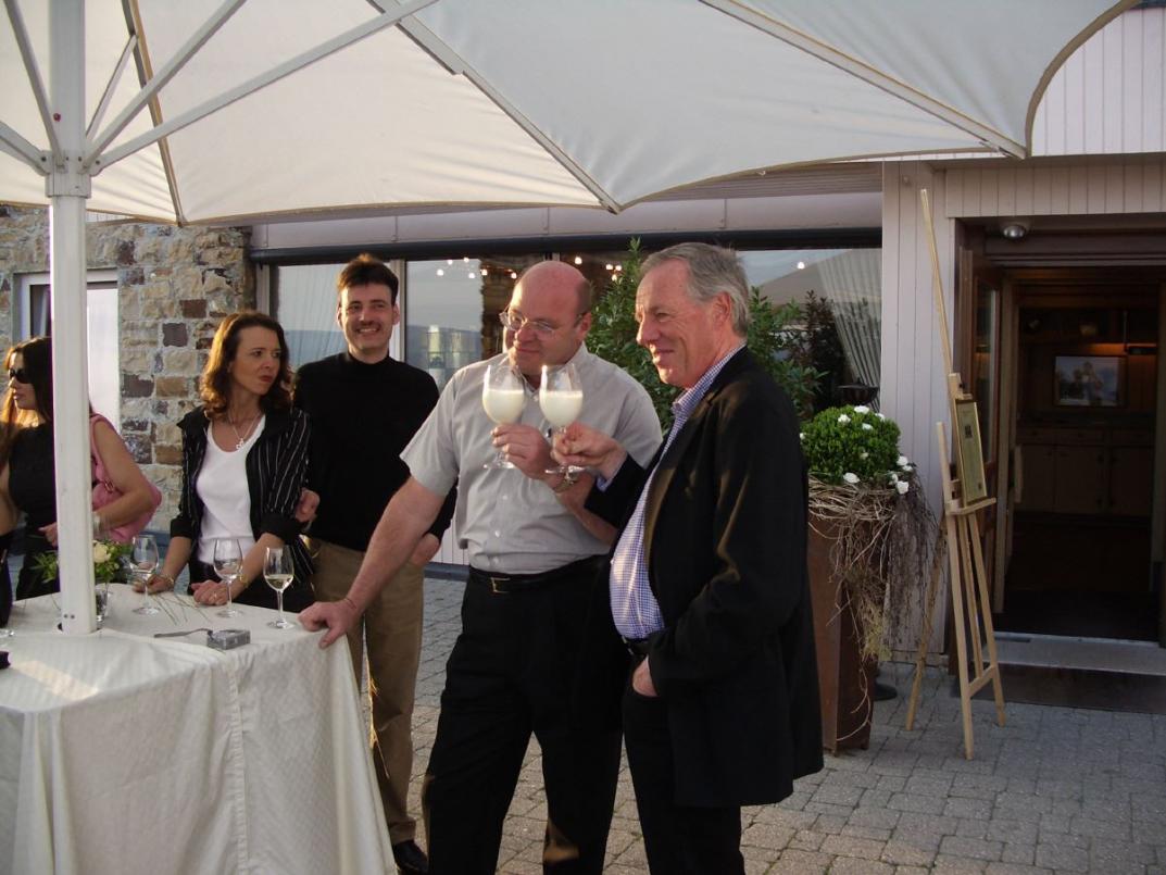 Richtige Vorbereitung mit einem großen Glas Milch