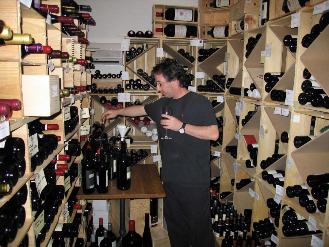 Werner Tobler in seinem Reich